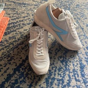 Rag n bone retro sneaker taupe and cream and light blue size 46 men’s 13
